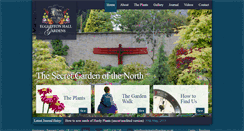 Desktop Screenshot of egglestonhallgardens.co.uk